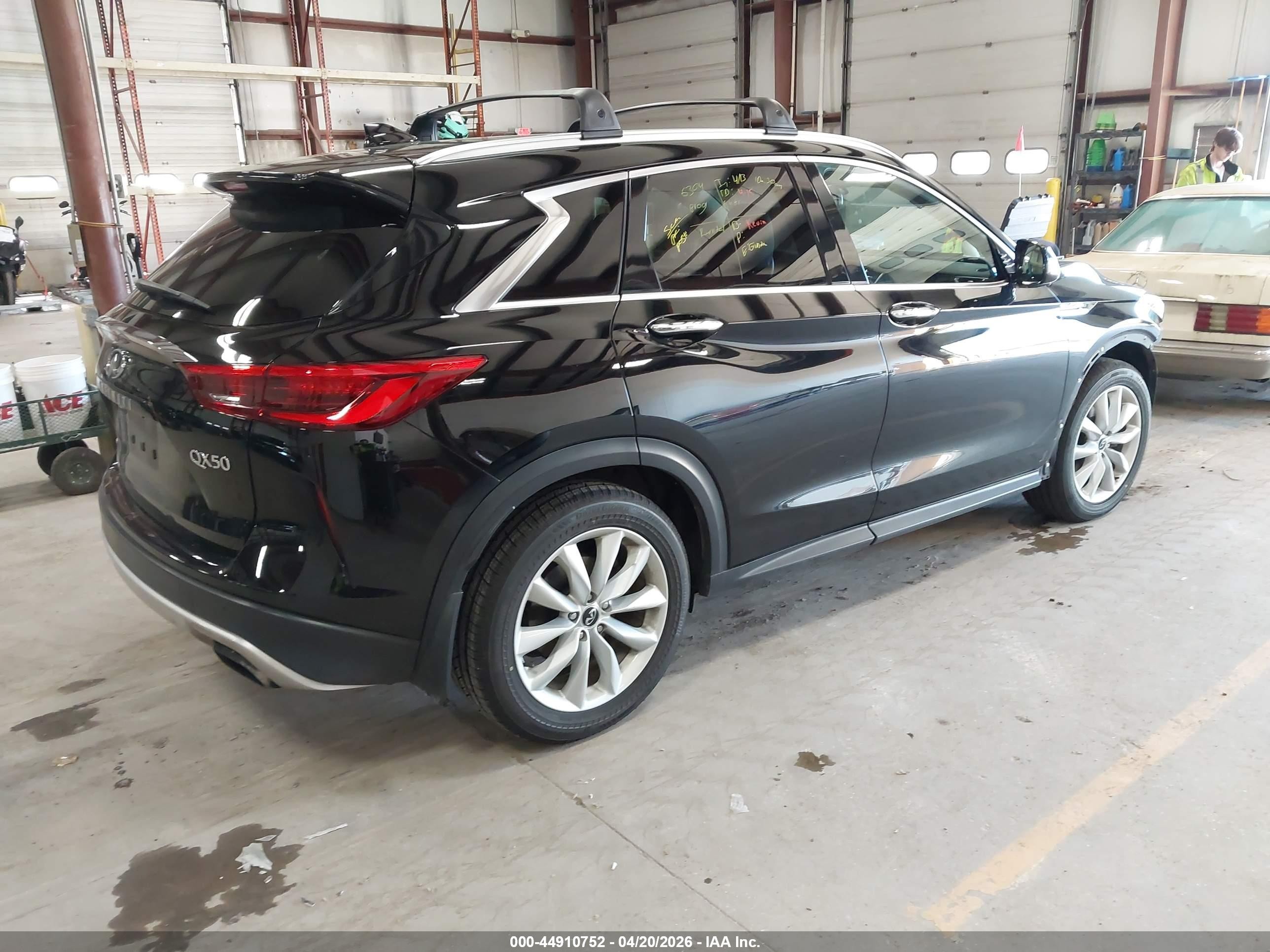 2019 Infiniti Qx50 Essential Black vin: 3PCAJ5M30KF126429