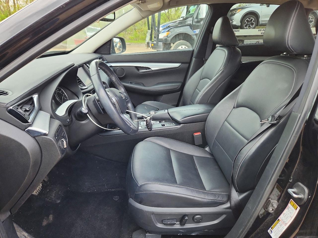 2019 Infiniti Qx50 Luxe Black vin: 3PCAJ5M30KF138497