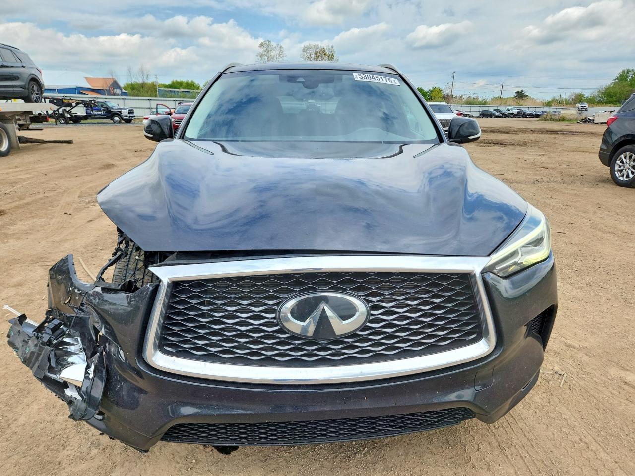 2019 Infiniti Qx50 Luxe Black vin: 3PCAJ5M30KF138497