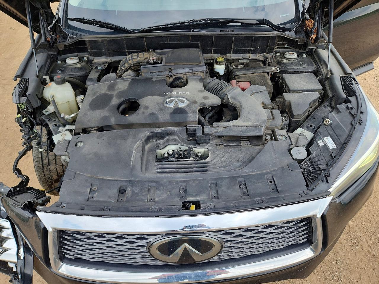 2019 Infiniti Qx50 Luxe Black vin: 3PCAJ5M30KF138497