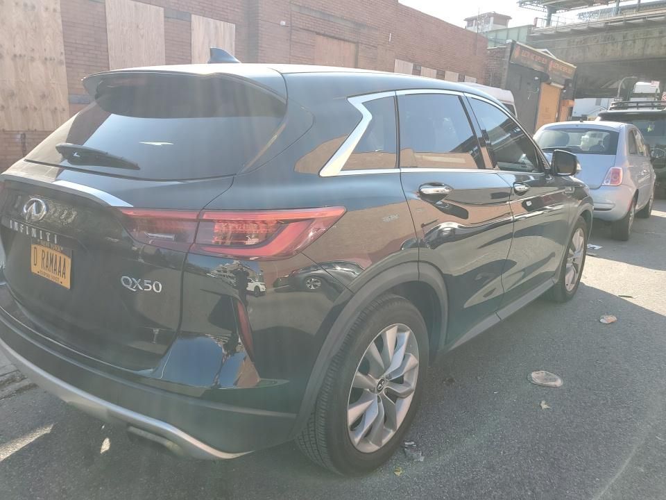 2019 Infiniti Qx50 Pure Black vin: 3PCAJ5M30KF145563