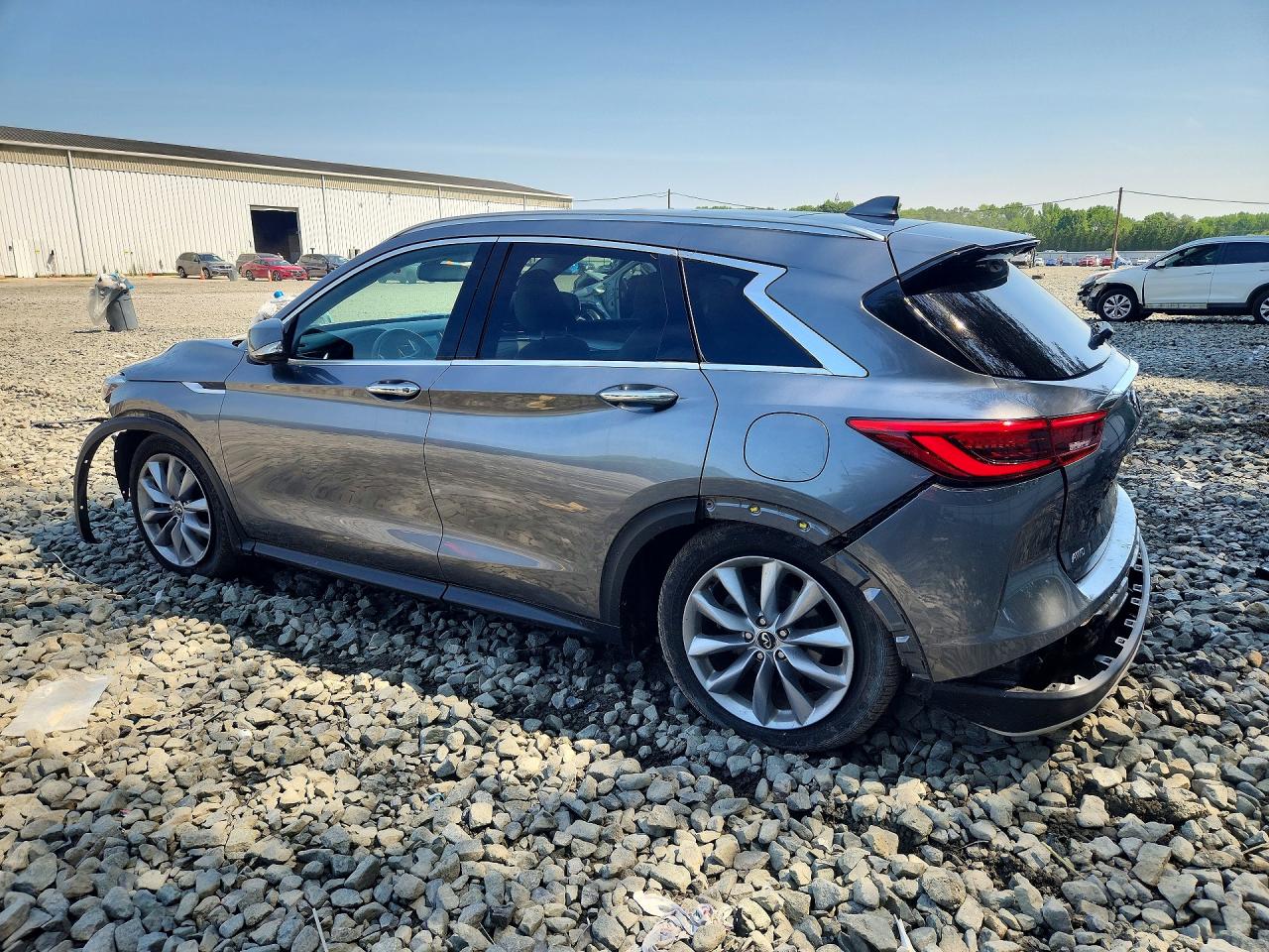 2019 Infiniti Qx50 Essential Gray vin: 3PCAJ5M31KF147418
