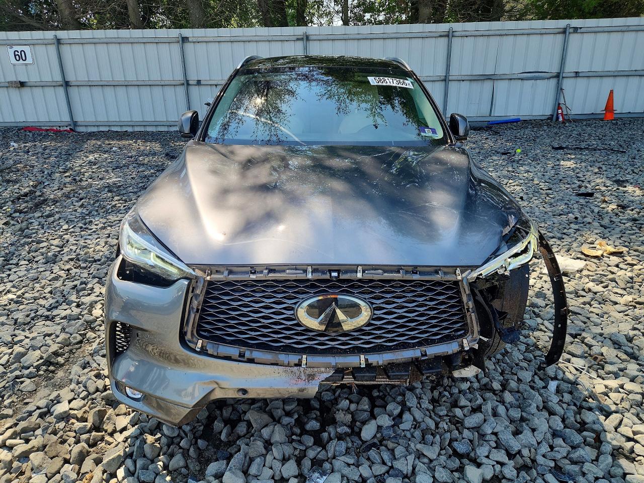 2019 Infiniti Qx50 Essential Gray vin: 3PCAJ5M31KF147418