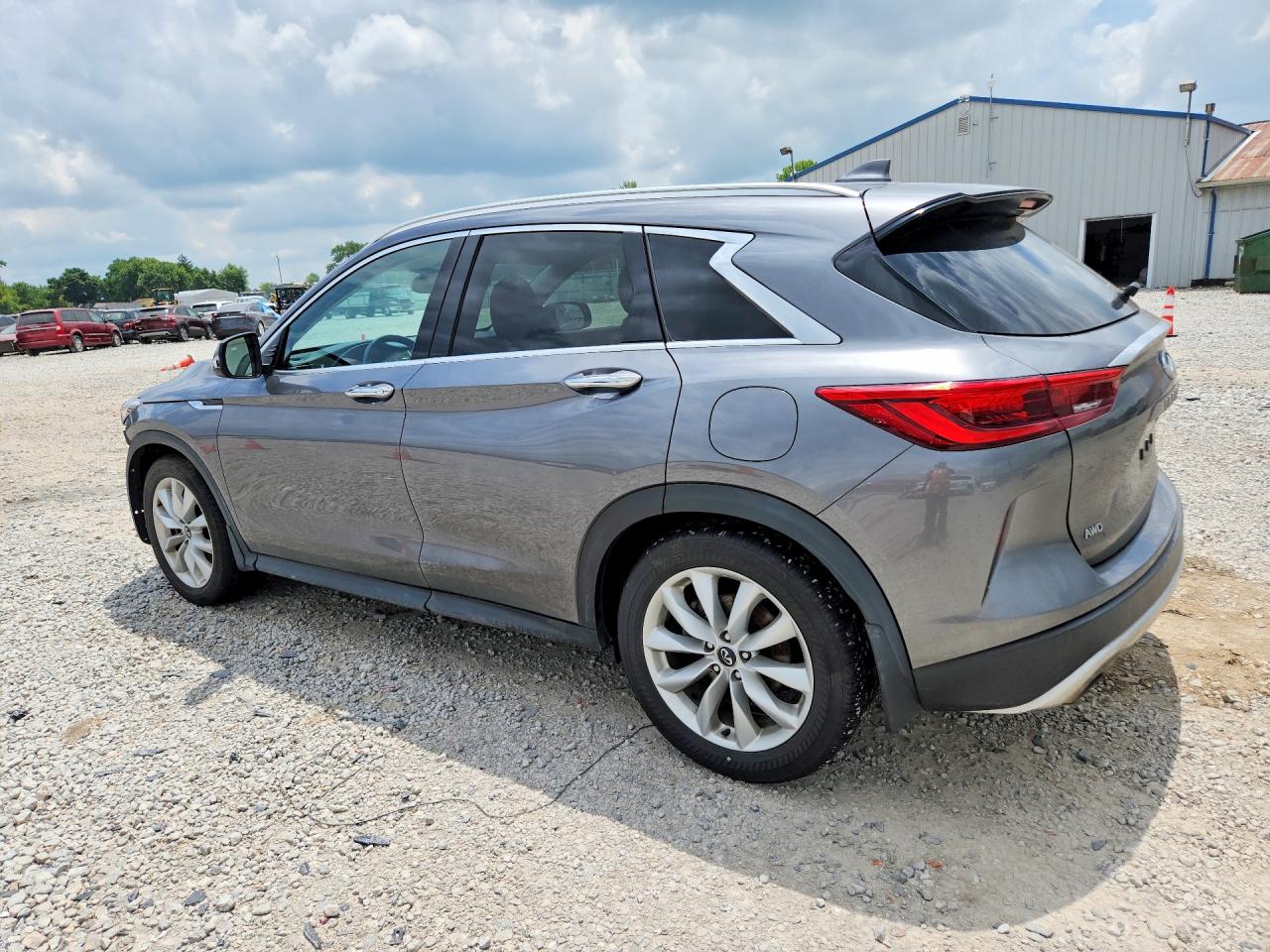 2019 Infiniti Qx50 Luxe Gray vin: 3PCAJ5M32KF117957