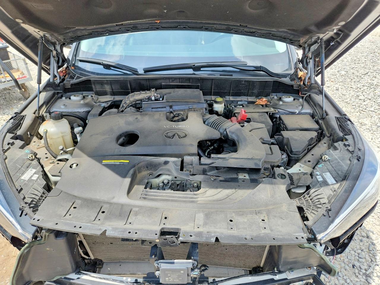 2019 Infiniti Qx50 Luxe Gray vin: 3PCAJ5M32KF117957