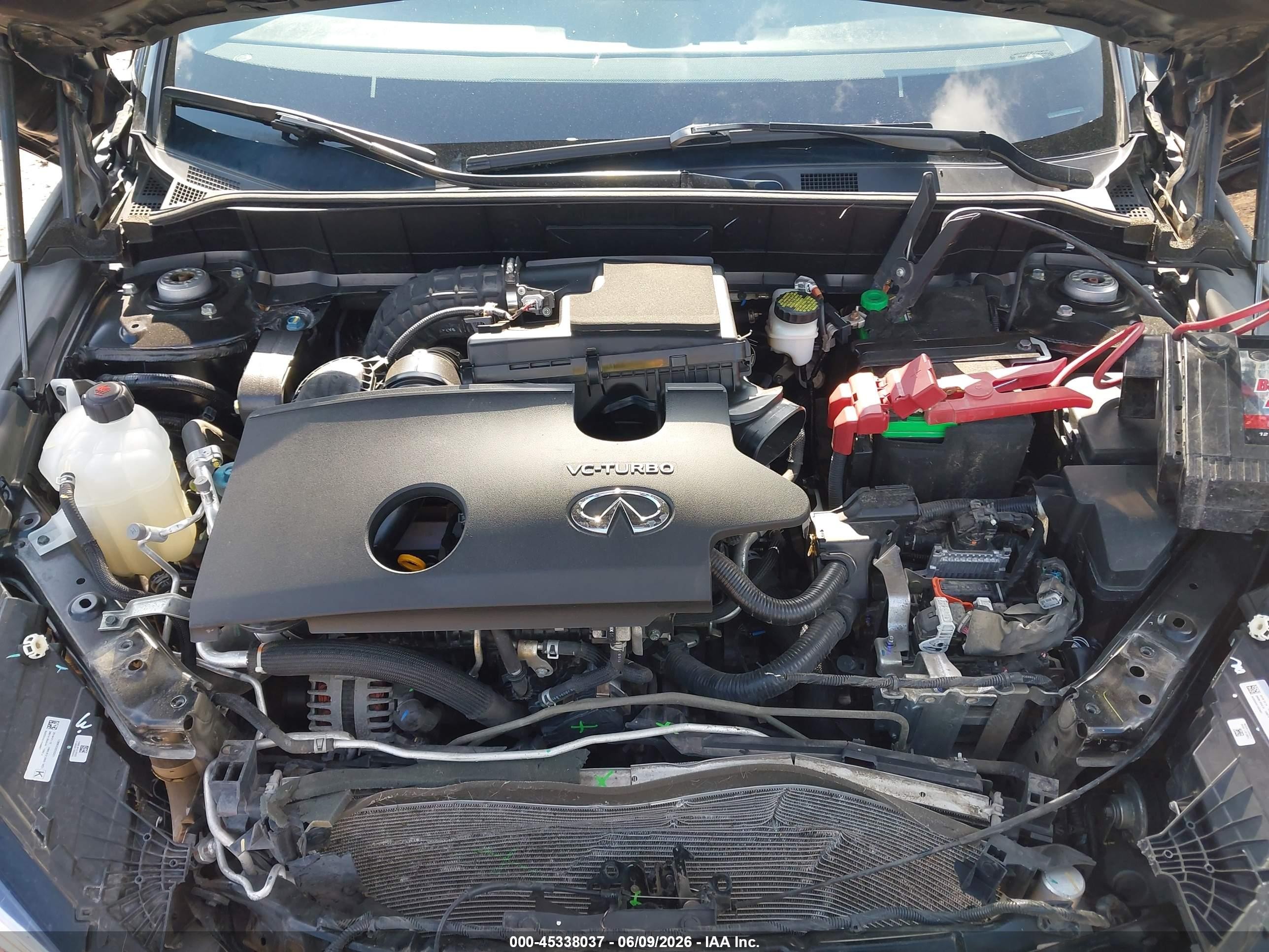 2019 Infiniti Qx50 Essential Black vin: 3PCAJ5M32KF134208