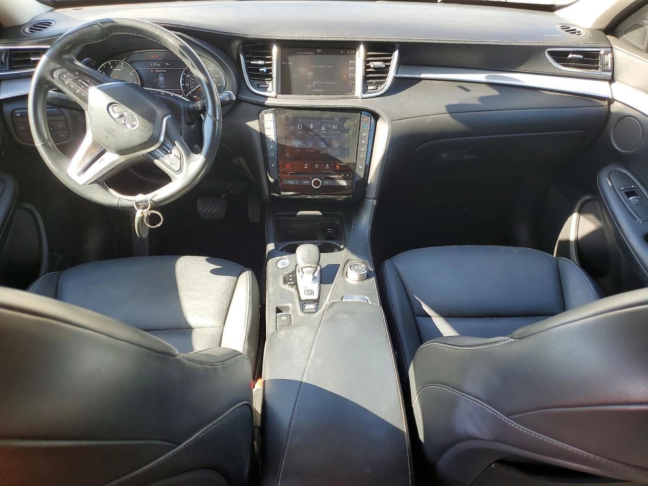 2019 Infiniti Qx50 Luxe White vin: 3PCAJ5M33KF137067