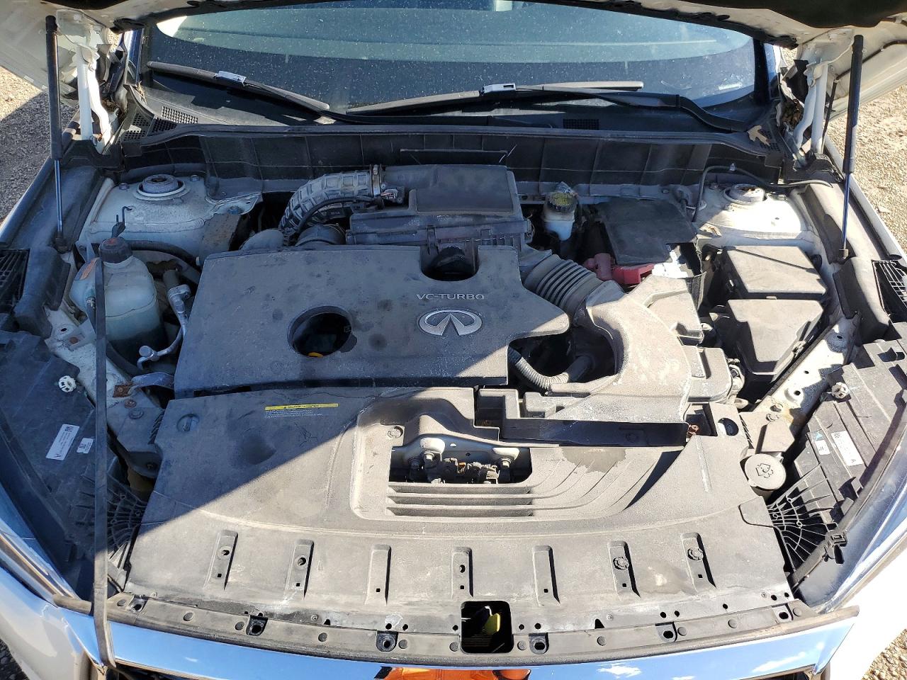 2019 Infiniti Qx50 Luxe White vin: 3PCAJ5M33KF137067