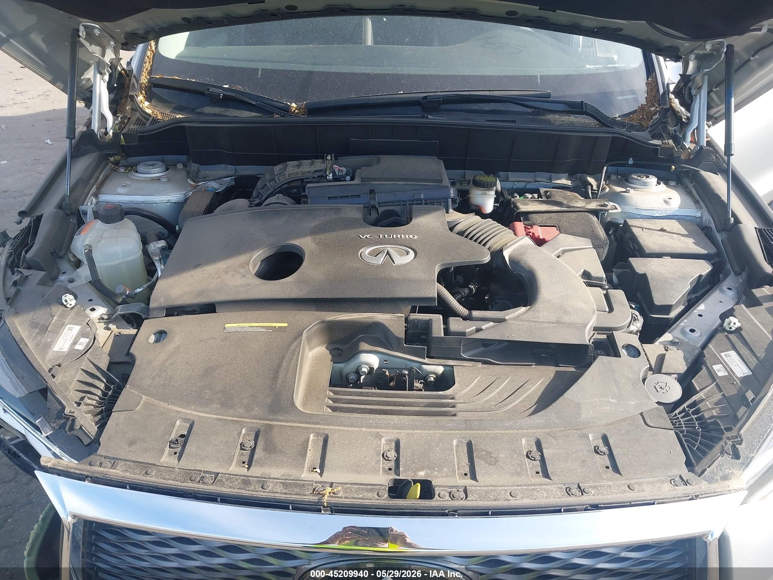 2020 Infiniti Qx50 Luxe Awd Silver vin: 3PCAJ5M33LF100571