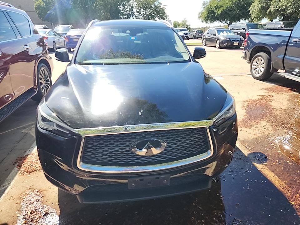 2020 Infiniti Qx50 Luxe Black vin: 3PCAJ5M33LF110937