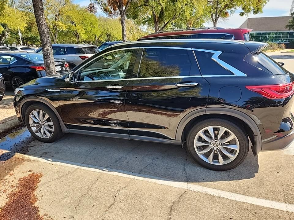 2020 Infiniti Qx50 Luxe Black vin: 3PCAJ5M33LF110937