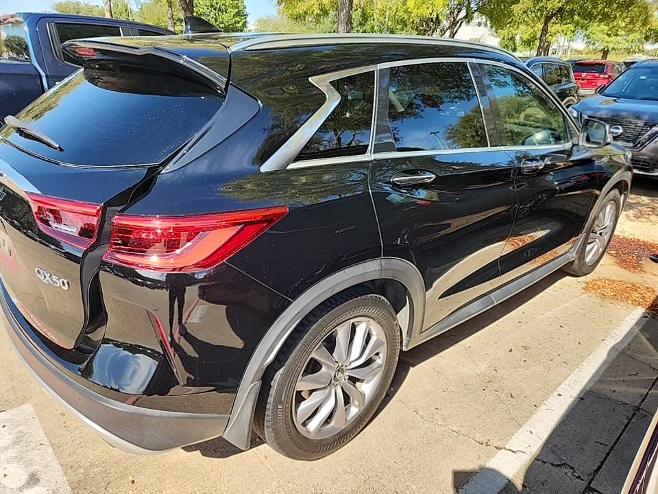 2020 Infiniti Qx50 Luxe Black vin: 3PCAJ5M33LF110937