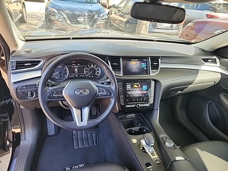 2020 Infiniti Qx50 Luxe Black vin: 3PCAJ5M33LF110937