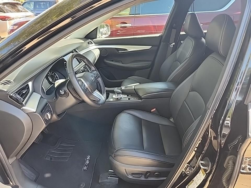 2020 Infiniti Qx50 Luxe Black vin: 3PCAJ5M33LF110937