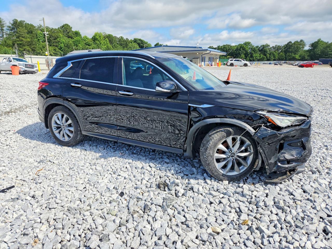 2020 Infiniti Qx50 Luxe Black vin: 3PCAJ5M33LF110937