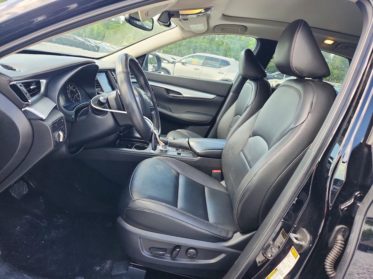 2020 Infiniti Qx50 Luxe Black vin: 3PCAJ5M33LF110937