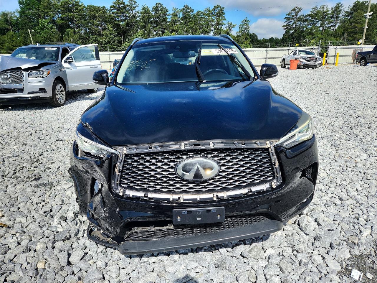 2020 Infiniti Qx50 Luxe Black vin: 3PCAJ5M33LF110937