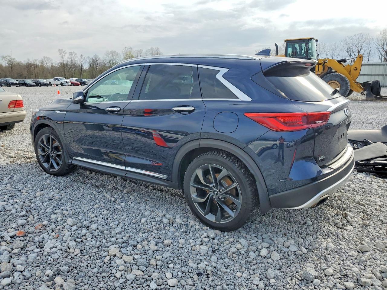 2019 Infiniti Qx50 Essential Blue vin: 3PCAJ5M34KF125378