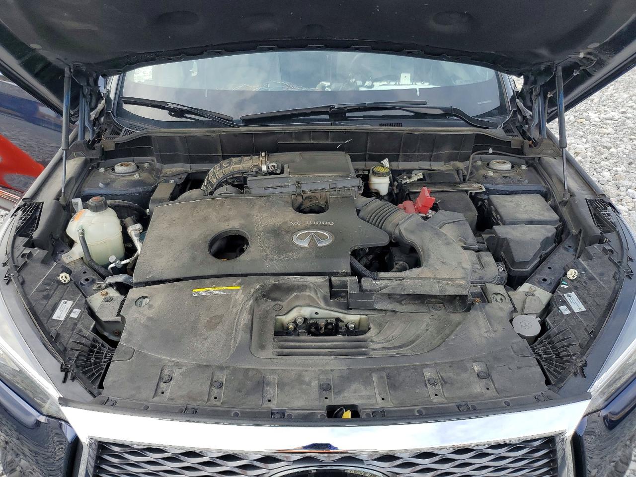 2019 Infiniti Qx50 Essential Blue vin: 3PCAJ5M34KF125378