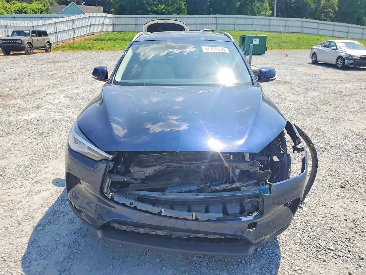 2019 Infiniti Qx50 Luxe Blue vin: 3PCAJ5M34KF144433