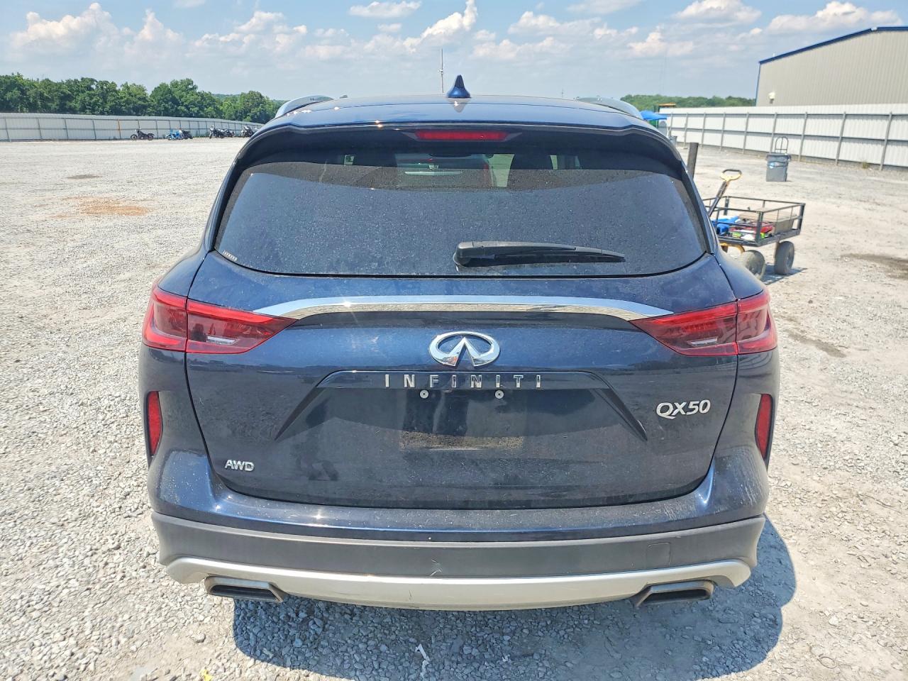 2019 Infiniti Qx50 Luxe Blue vin: 3PCAJ5M34KF144433