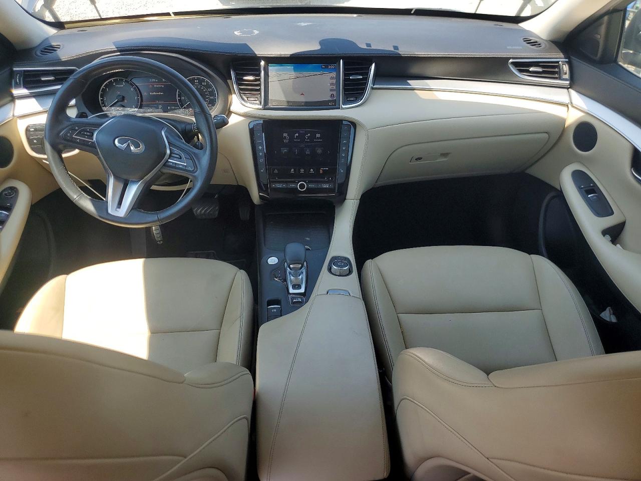 2019 Infiniti Qx50 Luxe Blue vin: 3PCAJ5M34KF144433