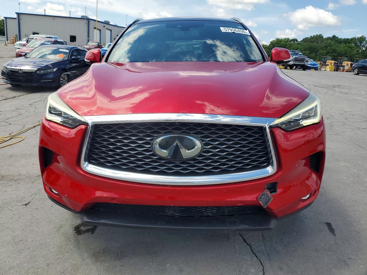 2019 Infiniti Qx50 Essential Красный vin: 3PCAJ5M35KF113854