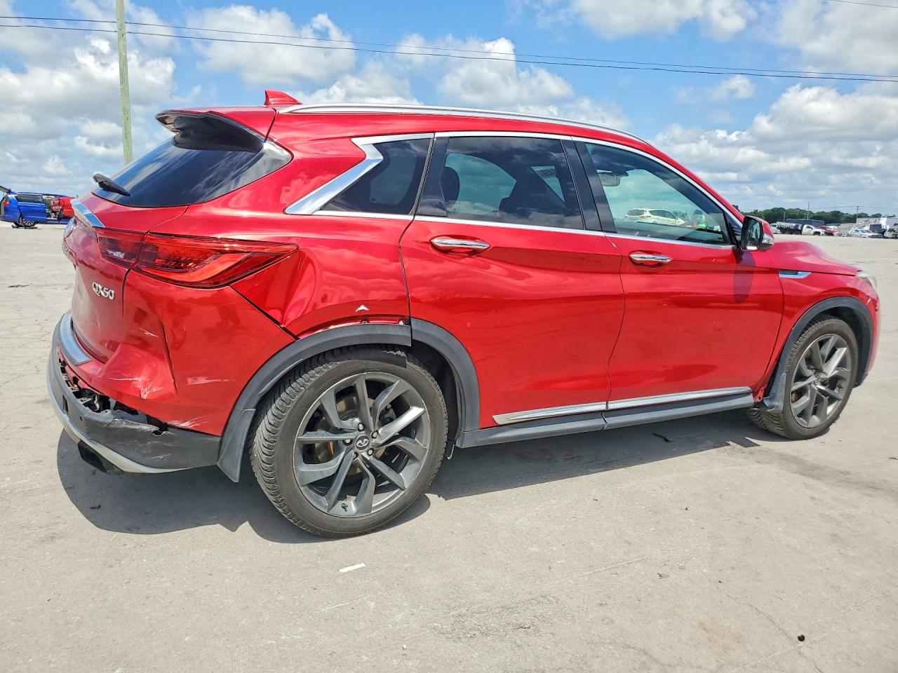 2019 Infiniti Qx50 Essential Красный vin: 3PCAJ5M35KF113854