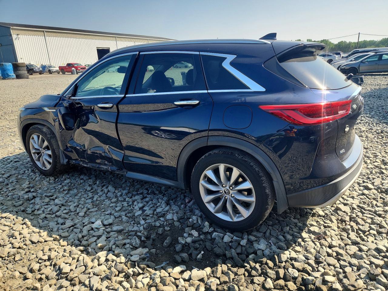 2019 Infiniti Qx50 Luxe Синий vin: 3PCAJ5M38KF147917