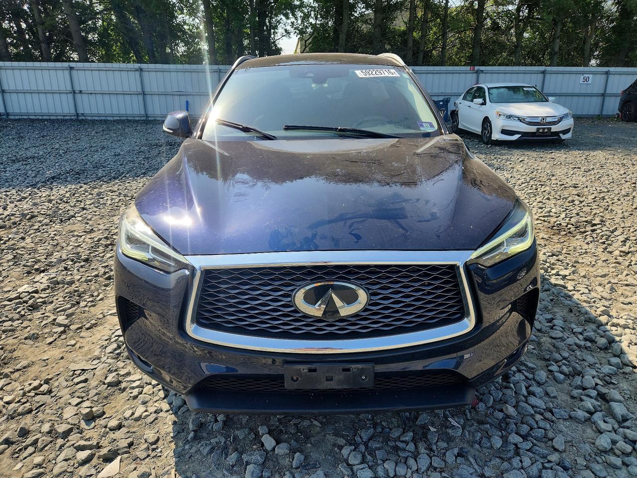 2019 Infiniti Qx50 Luxe Синий vin: 3PCAJ5M38KF147917