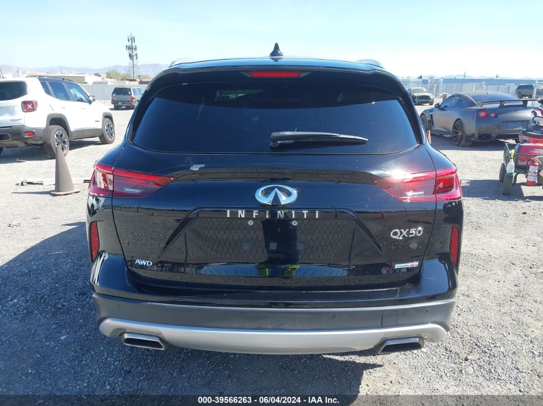 2020 Infiniti Qx50 Essential Awd Black vin: 3PCAJ5M38LF117026