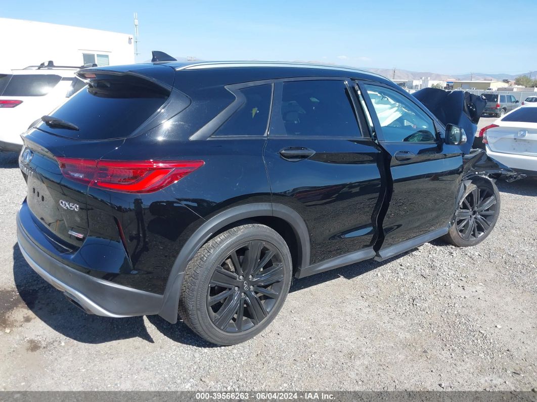 2020 Infiniti Qx50 Essential Awd Black vin: 3PCAJ5M38LF117026