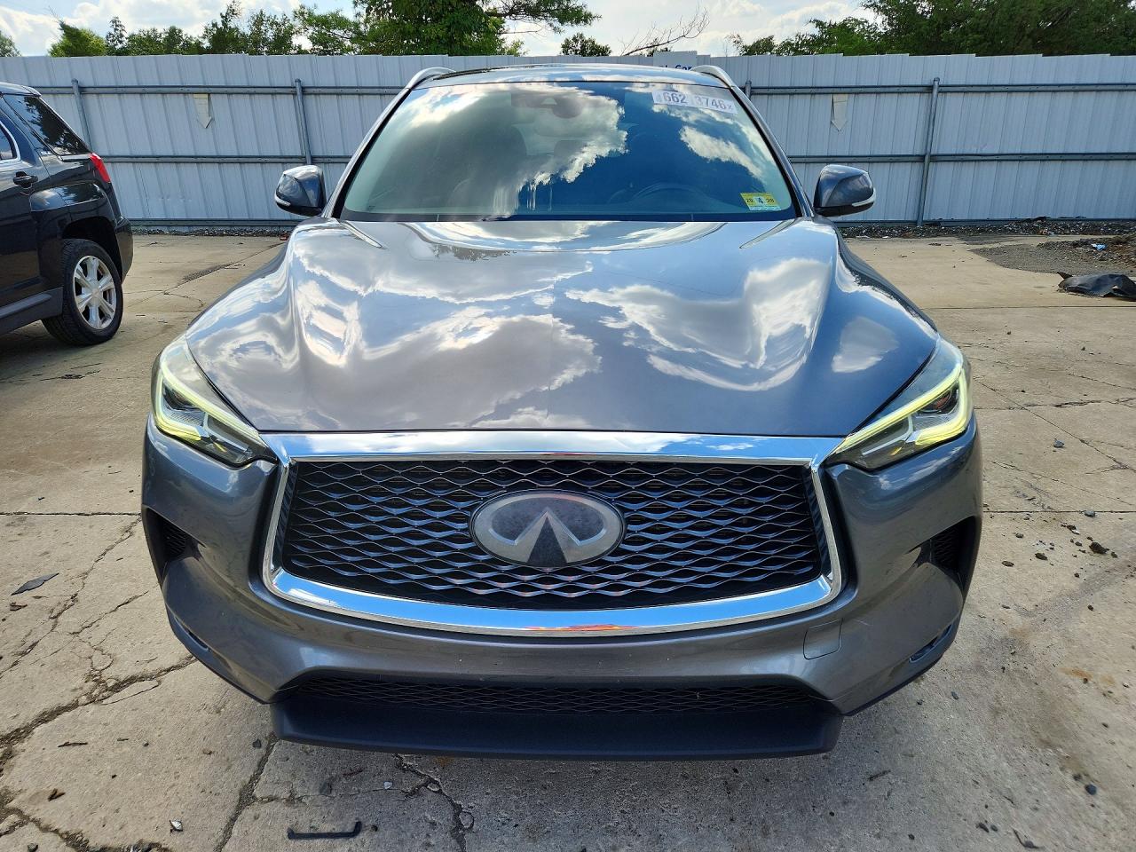 2019 Infiniti Qx50 Luxe Gray vin: 3PCAJ5M39KF122489