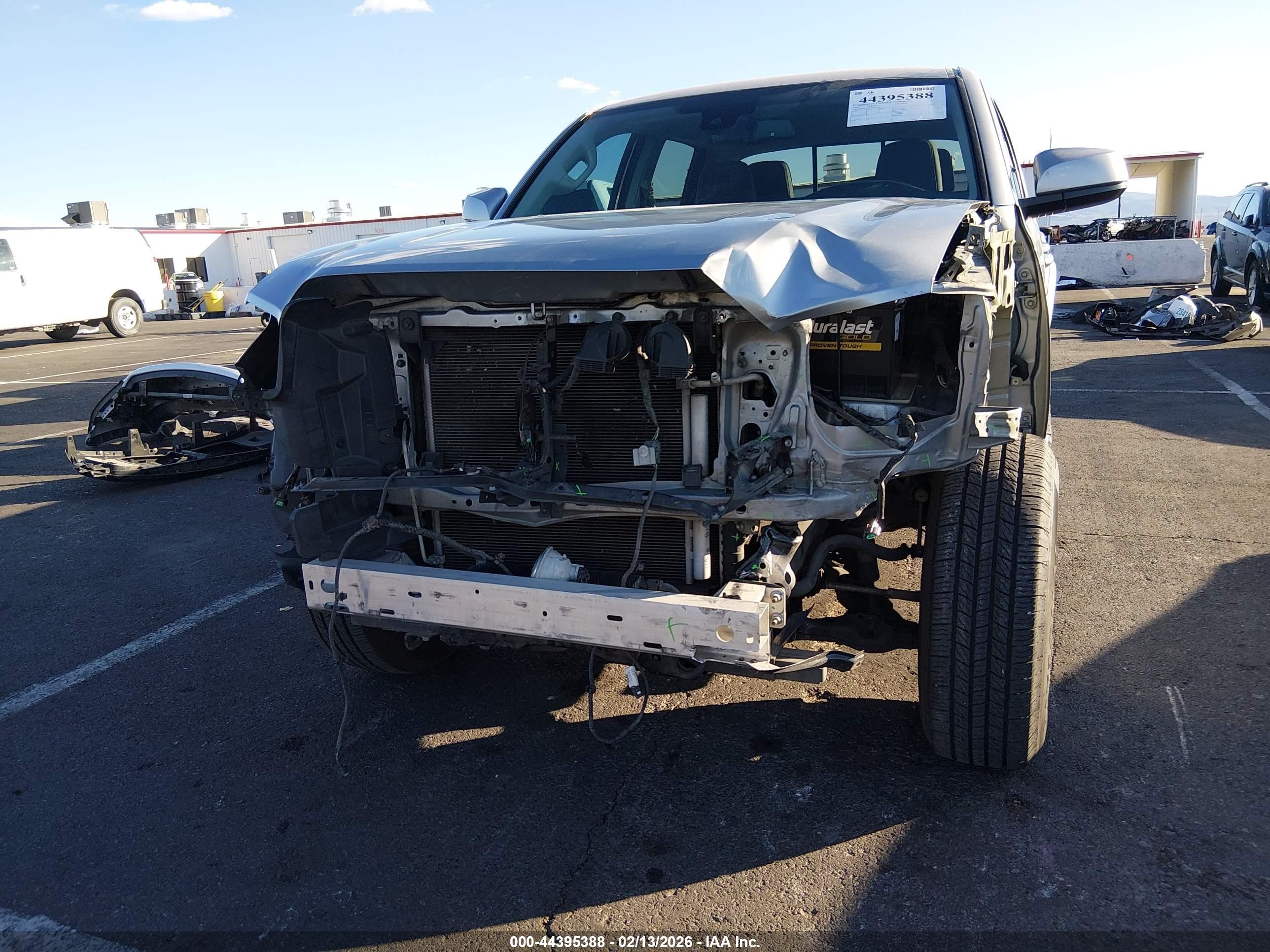 2021 Toyota Tacoma Sr5 V6 Gray vin: 3TMAZ5CN0MM141345