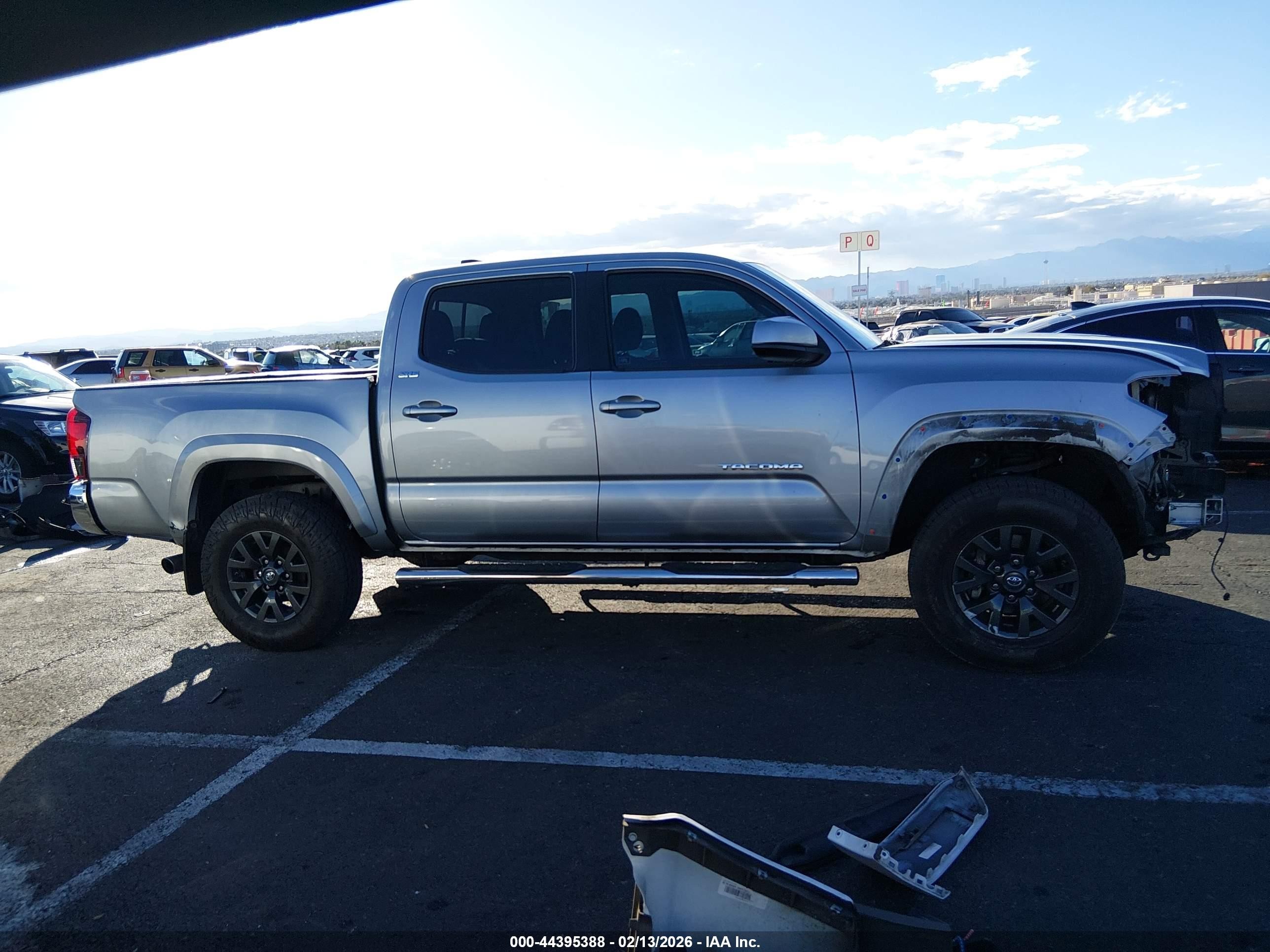 2021 Toyota Tacoma Sr5 V6 Gray vin: 3TMAZ5CN0MM141345