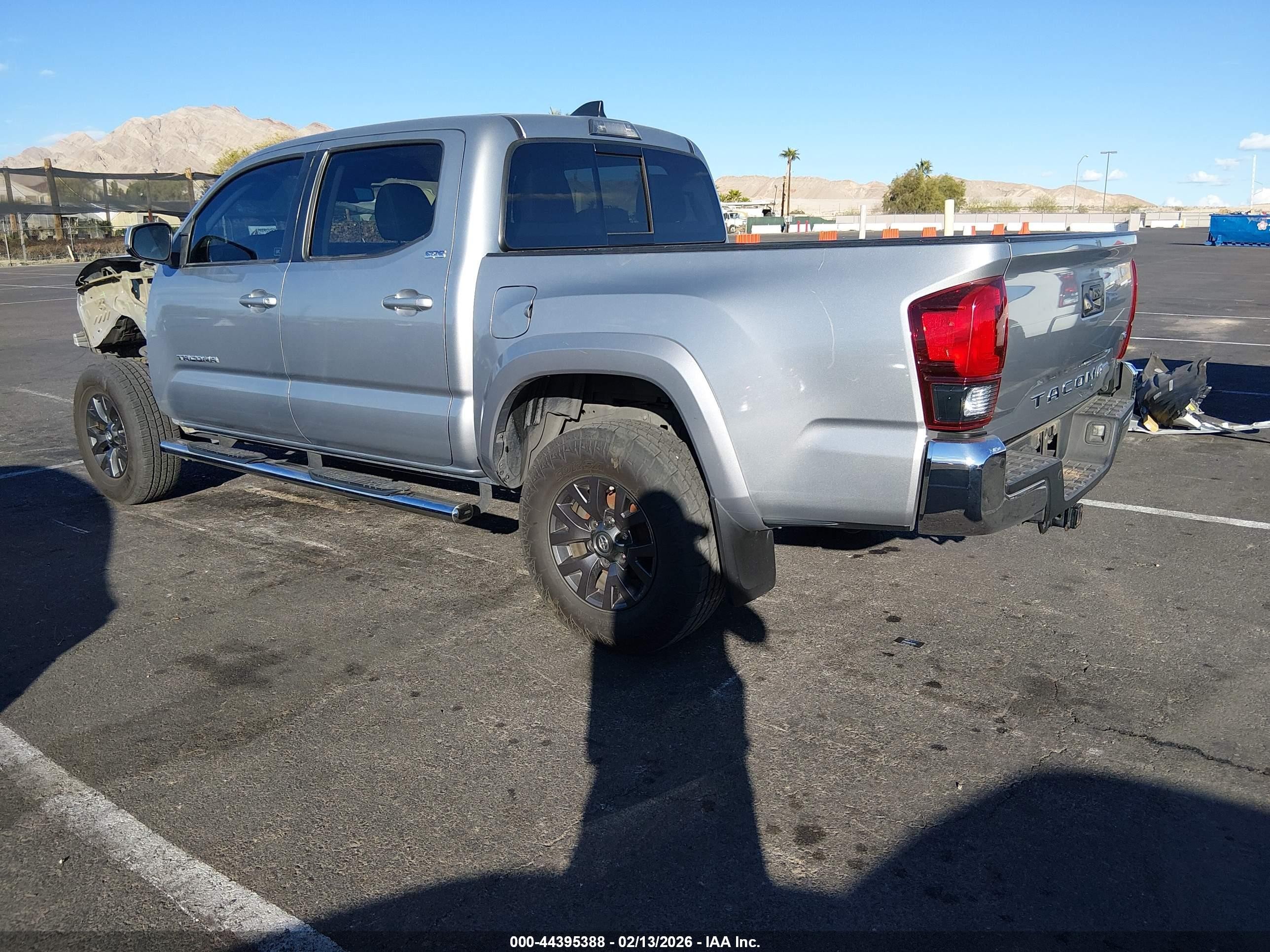 2021 Toyota Tacoma Sr5 V6 Gray vin: 3TMAZ5CN0MM141345
