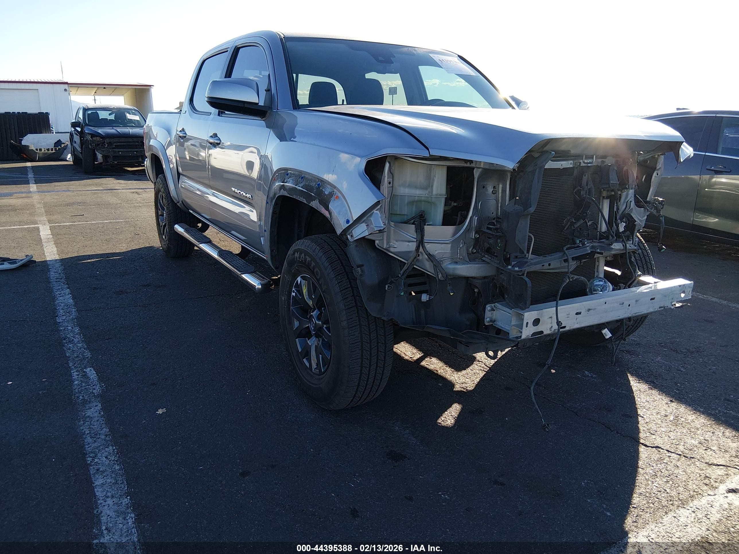 2021 Toyota Tacoma Sr5 V6 Gray vin: 3TMAZ5CN0MM141345