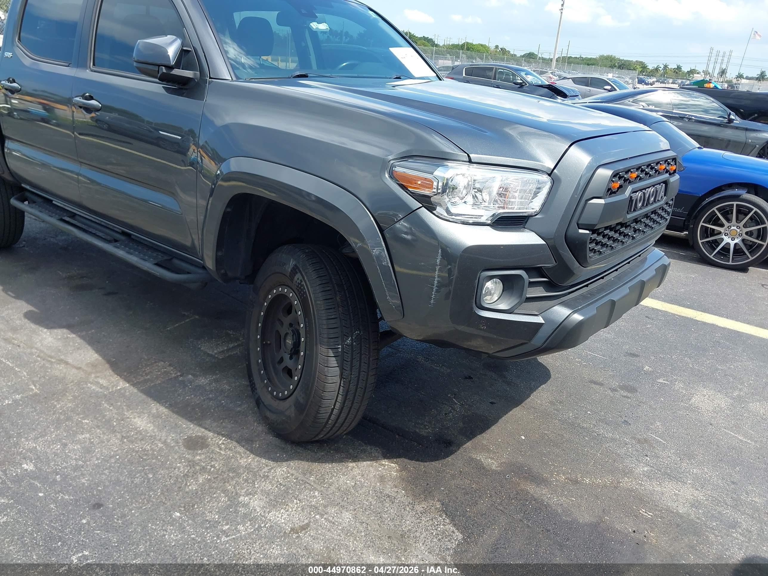 2019 Toyota Tacoma Sr5 V6 Серый vin: 3TMAZ5CN2KM095126