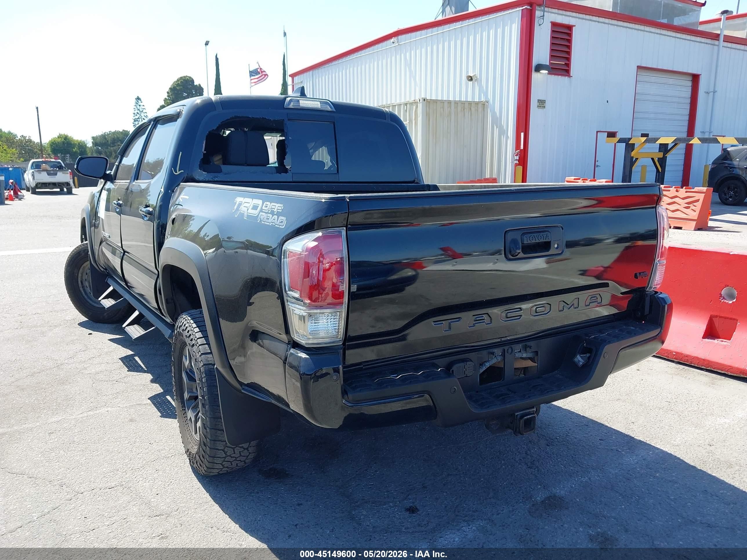 2020 Toyota Tacoma Trd Off-road Black vin: 3TMAZ5CN3LM121850