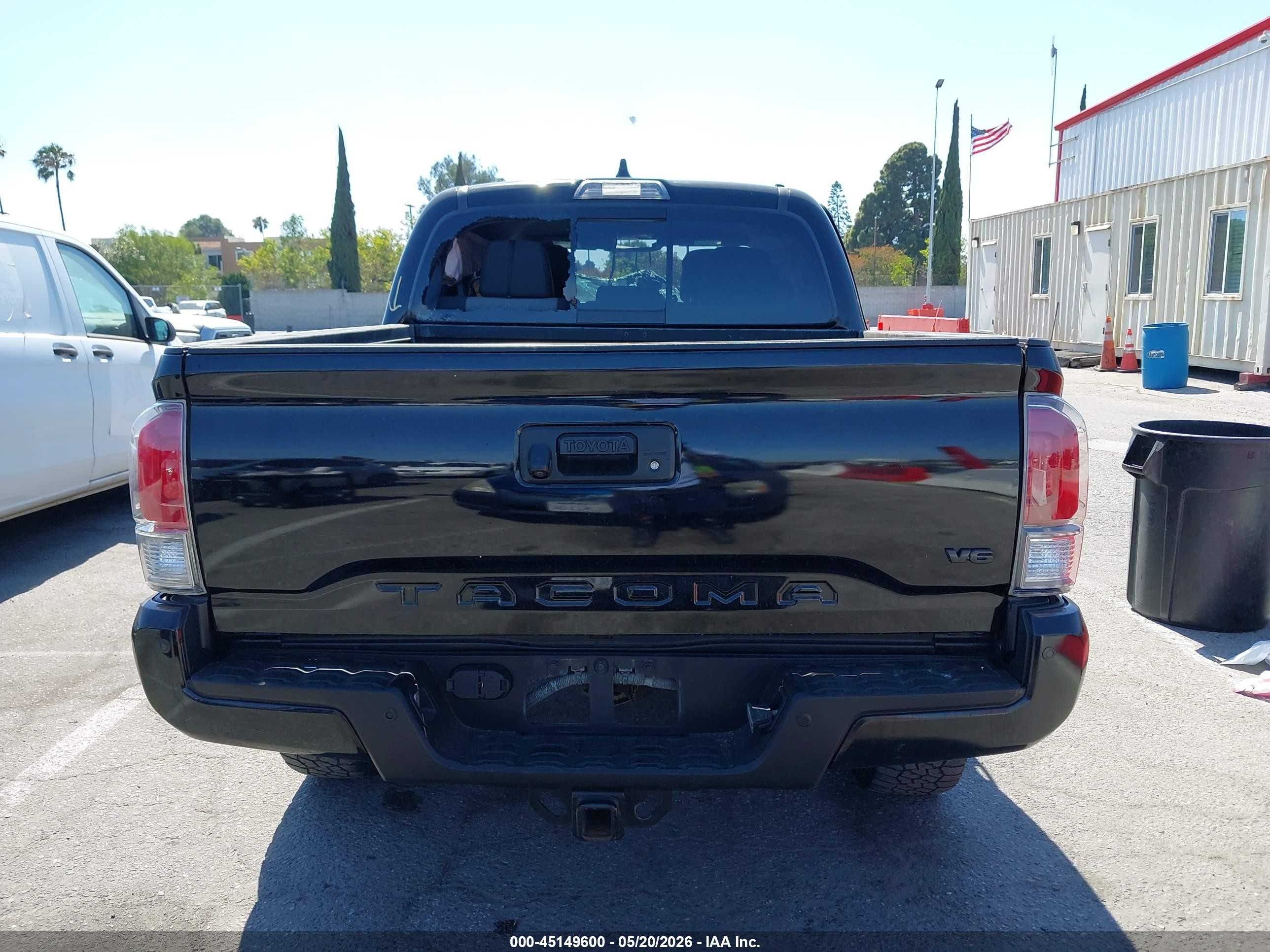 2020 Toyota Tacoma Trd Off-road Black vin: 3TMAZ5CN3LM121850