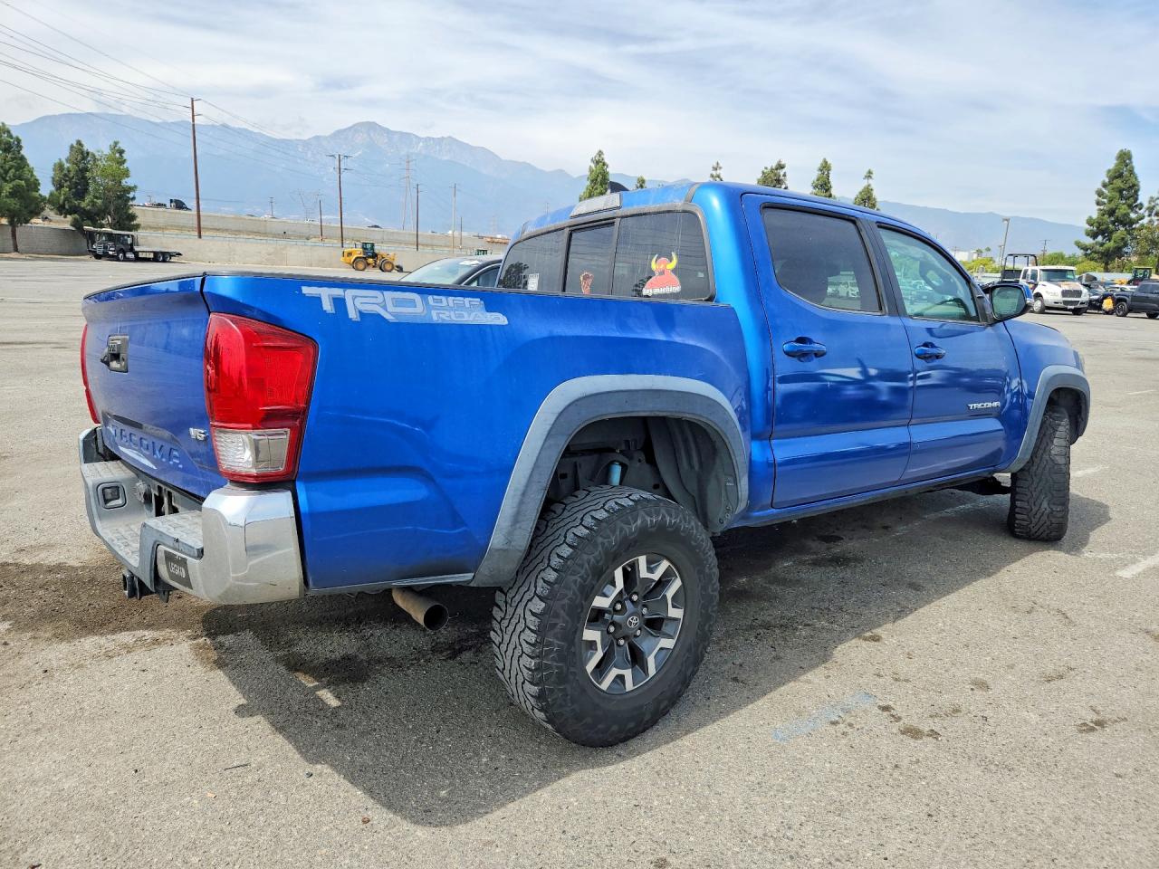 2016 Toyota Tacoma Trd Off-road Blue vin: 3TMAZ5CN5GM008701