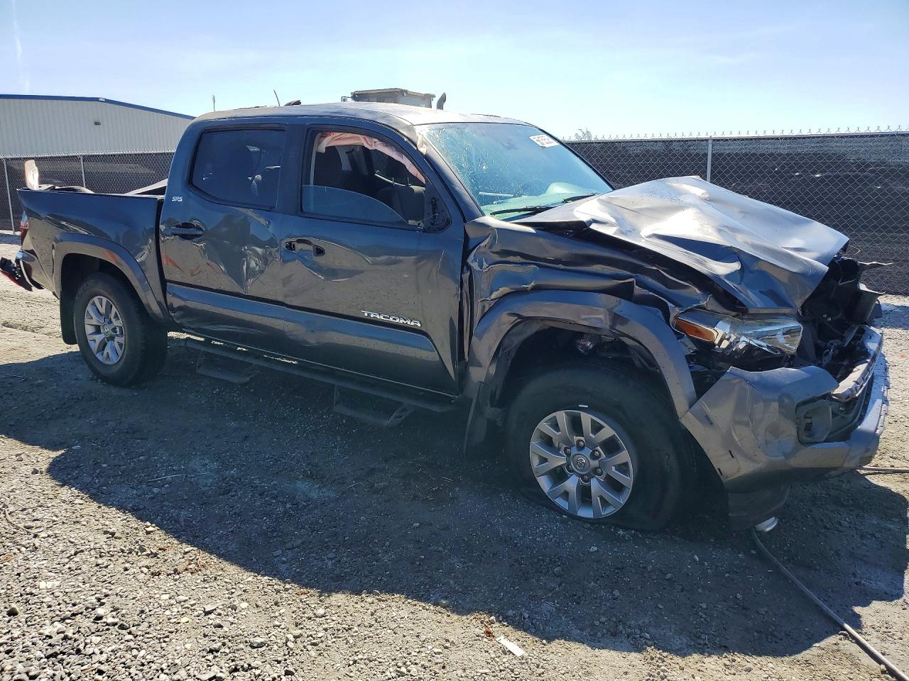 2018 Toyota Tacoma Sr5 V6 Charcoal vin: 3TMAZ5CN5JM075757