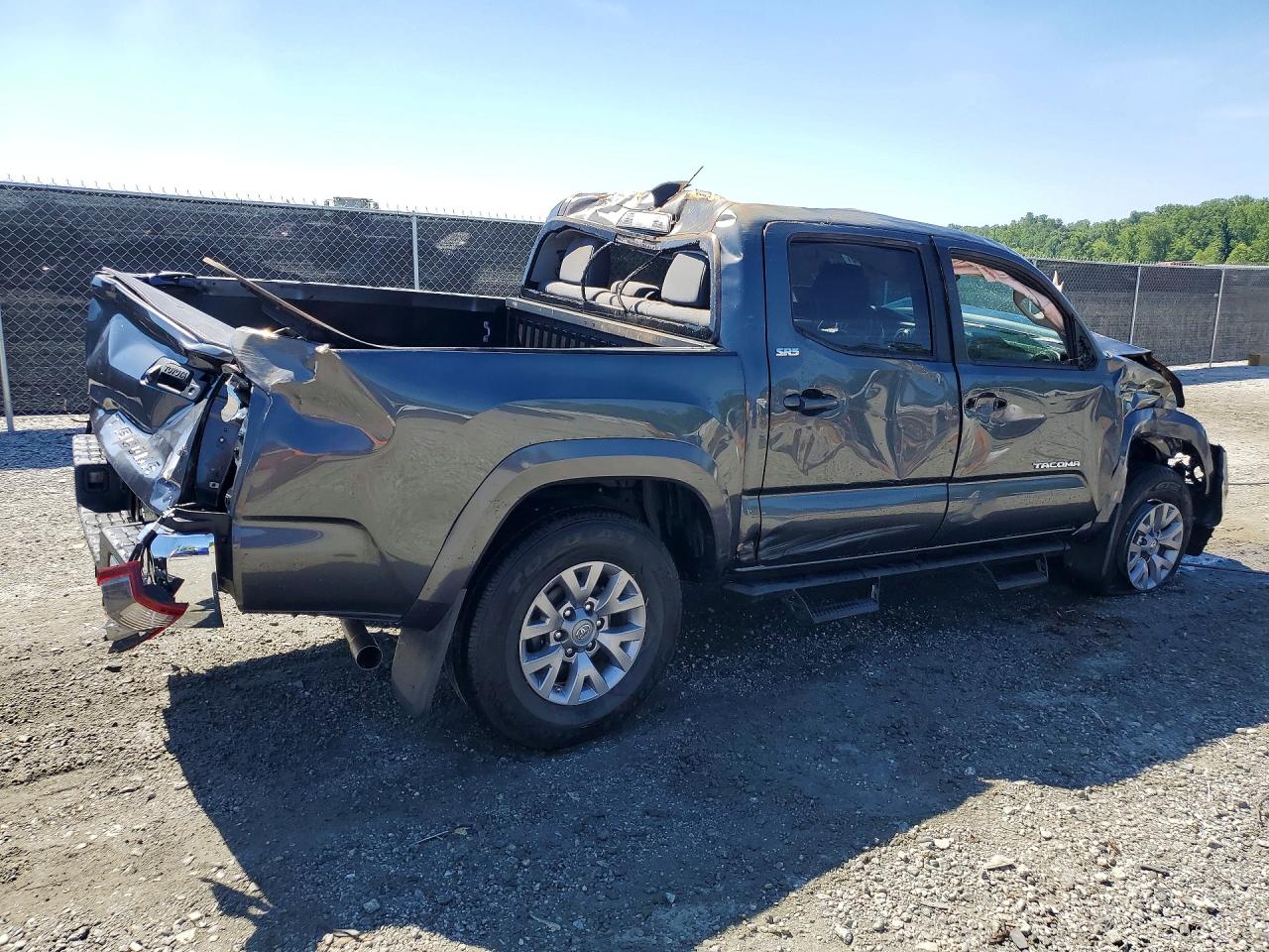 2018 Toyota Tacoma Sr5 V6 Charcoal vin: 3TMAZ5CN5JM075757