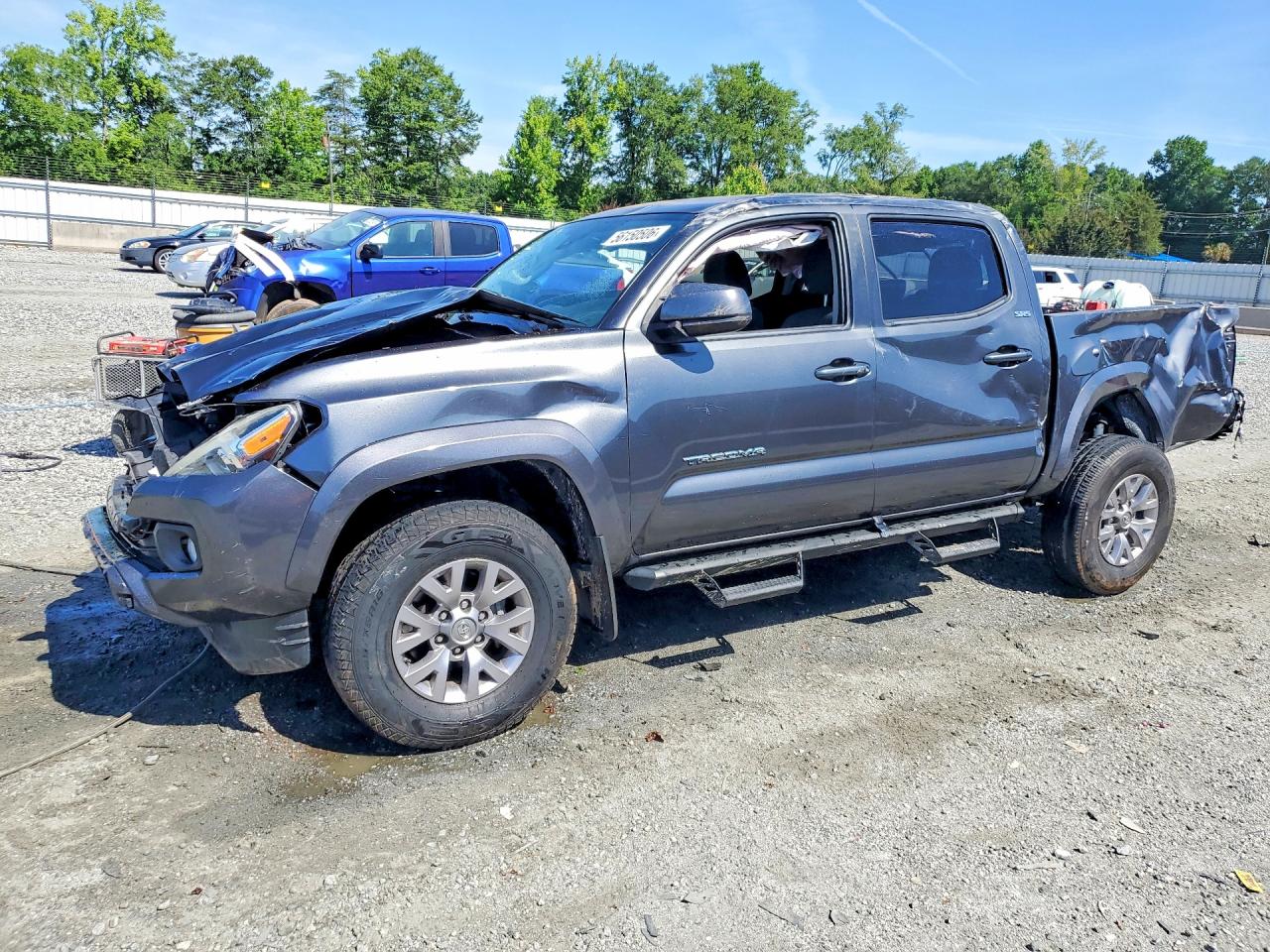 2018 Toyota Tacoma Sr5 V6 Charcoal vin: 3TMAZ5CN5JM075757