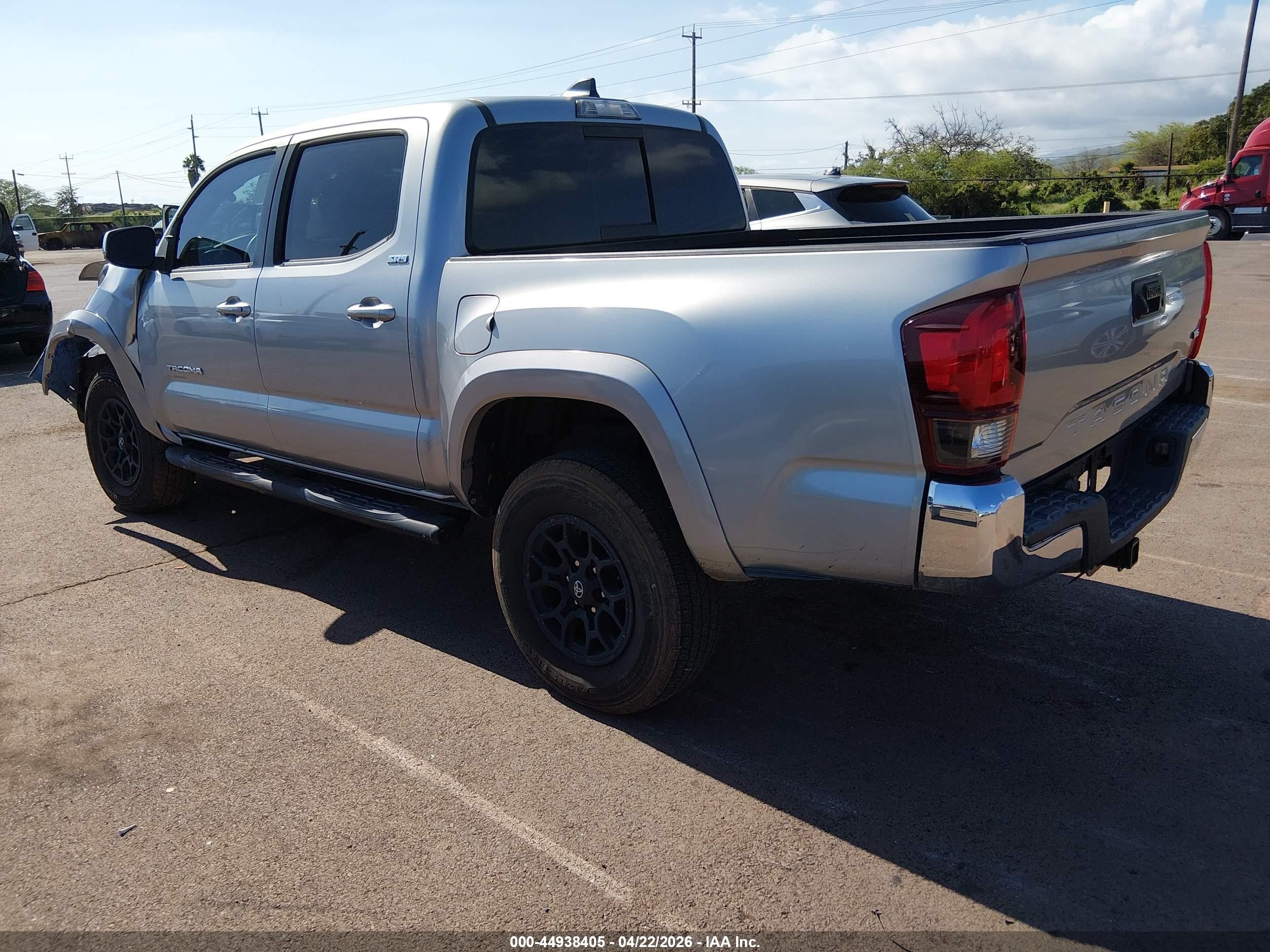 2020 Toyota Tacoma Sr5 V6 Gray vin: 3TMAZ5CN5LM130890