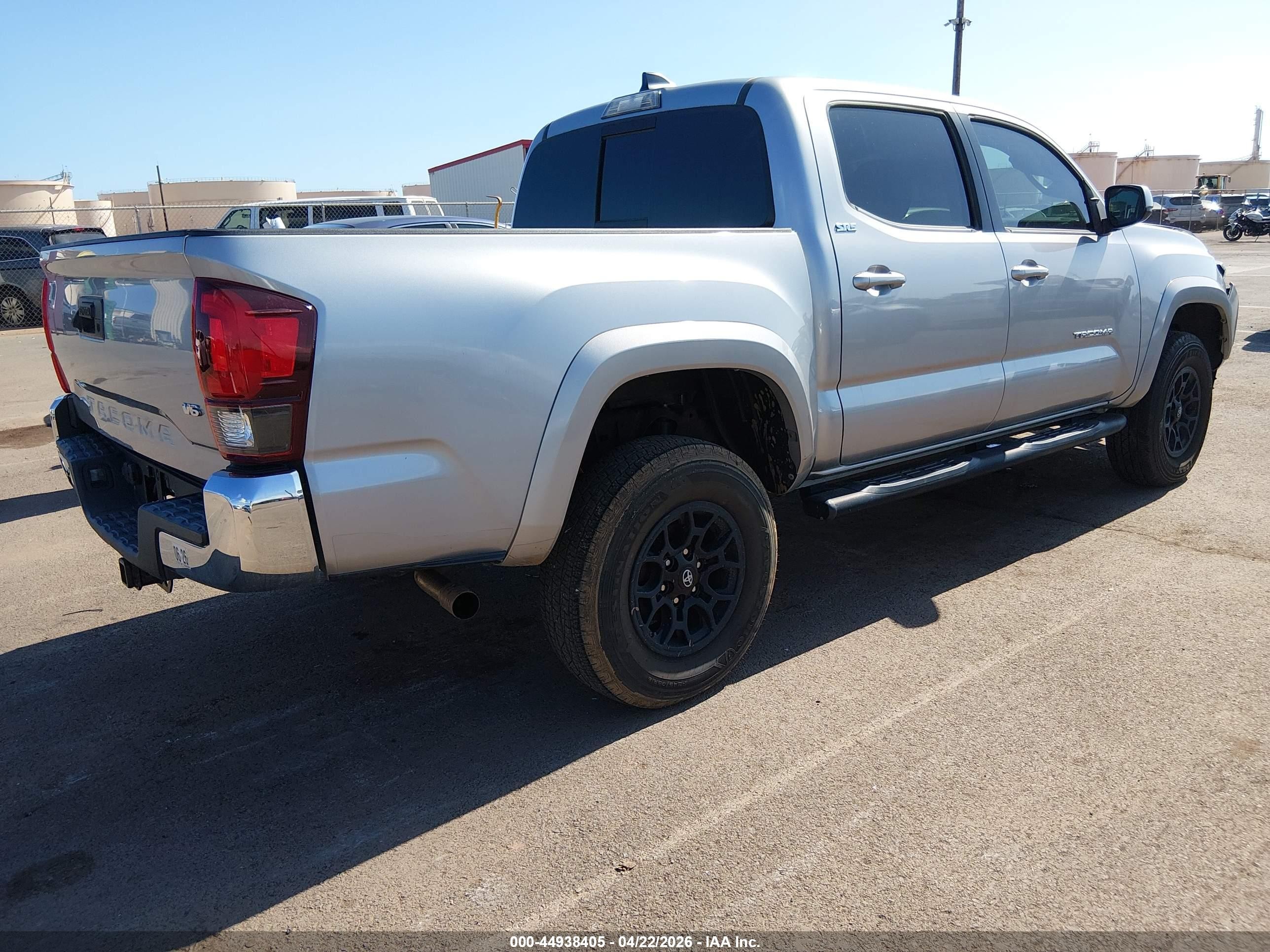 2020 Toyota Tacoma Sr5 V6 Gray vin: 3TMAZ5CN5LM130890
