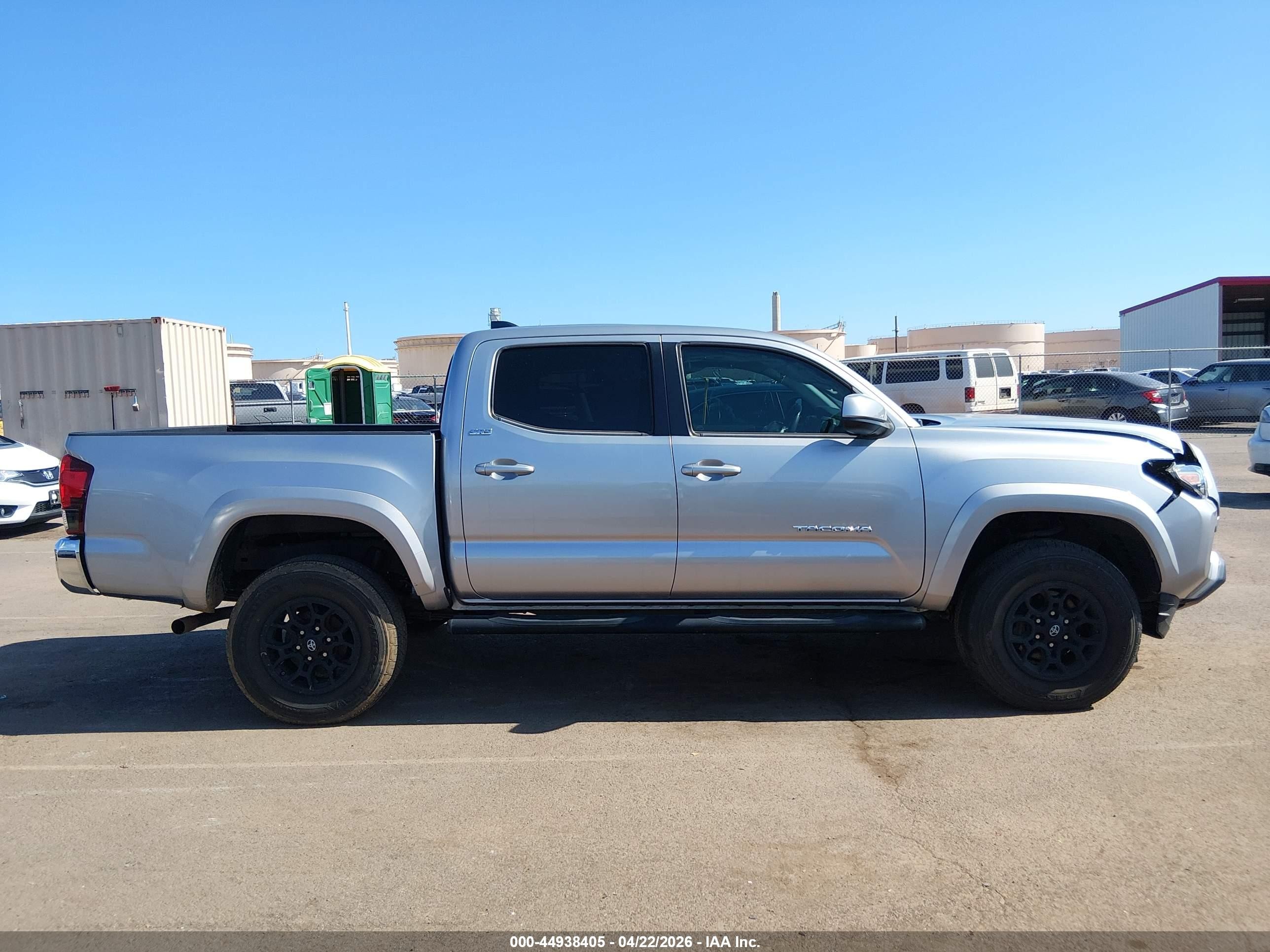2020 Toyota Tacoma Sr5 V6 Gray vin: 3TMAZ5CN5LM130890