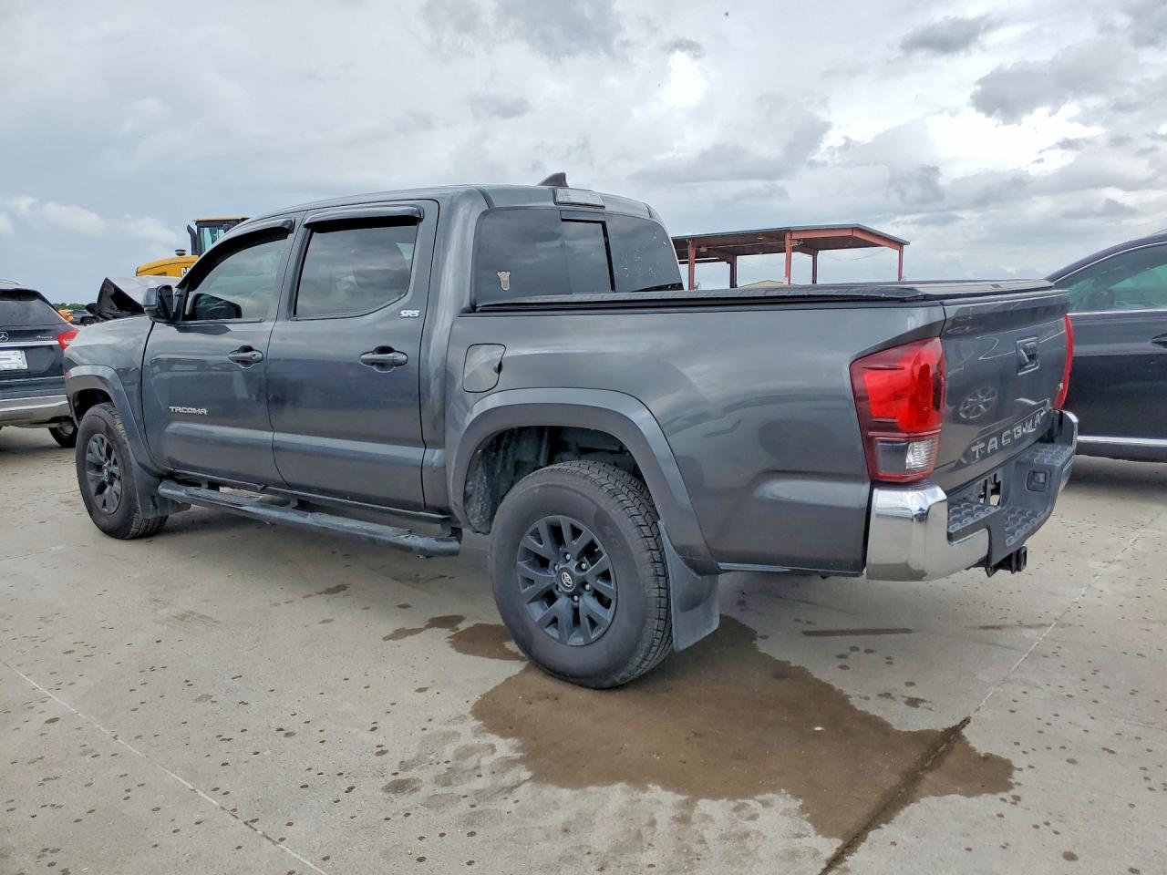 2019 Toyota Tacoma Sr5 V6 Gray vin: 3TMAZ5CN6KM098403