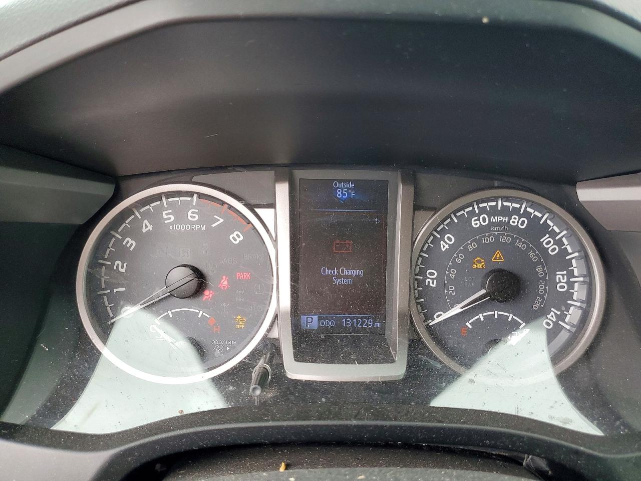 2019 Toyota Tacoma Sr5 V6 Gray vin: 3TMAZ5CN6KM098403