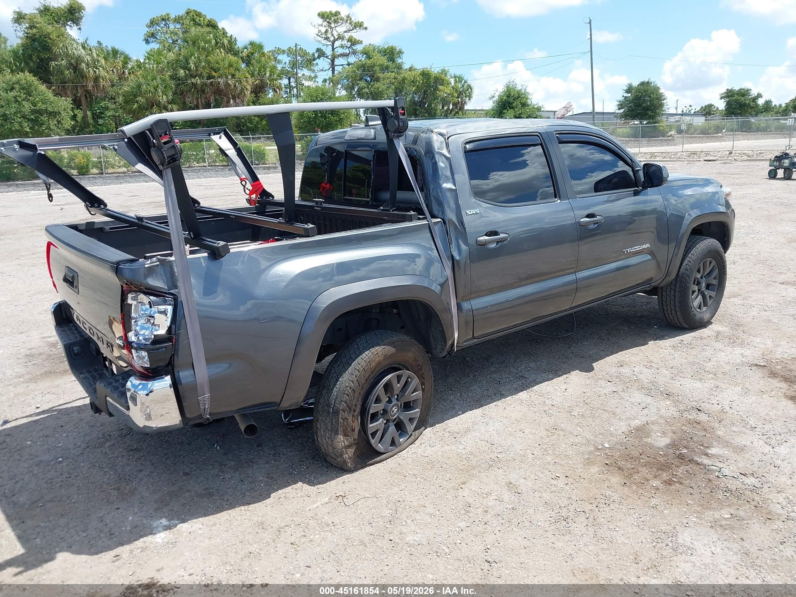2023 Toyota Tacoma Sr5 V6 Gray vin: 3TMAZ5CN7PM203392